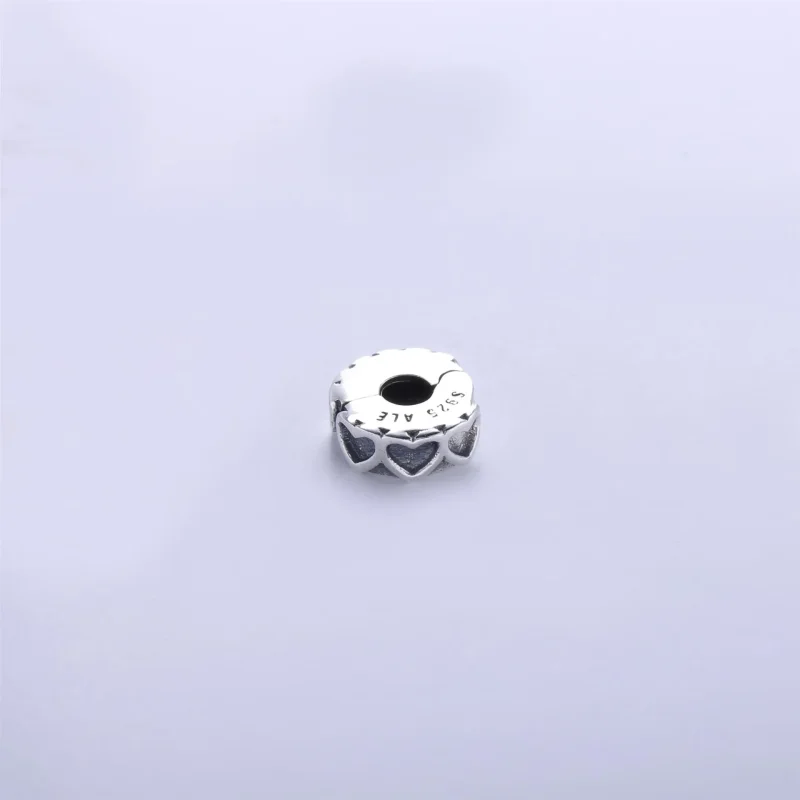 (bilde for) Pandora Bånd med hjerter Klemmecharm - 791978 - Vis 2