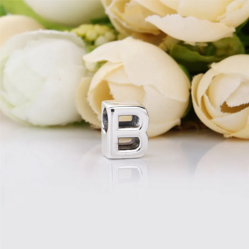 (bilde for) Pandora Bokstav B sølv sjarm - 797456 - Vis 2