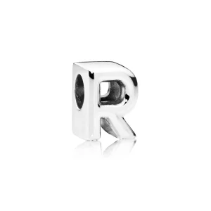 (bilde for) Pandora Bokstav R sølv sjarm - 797472
