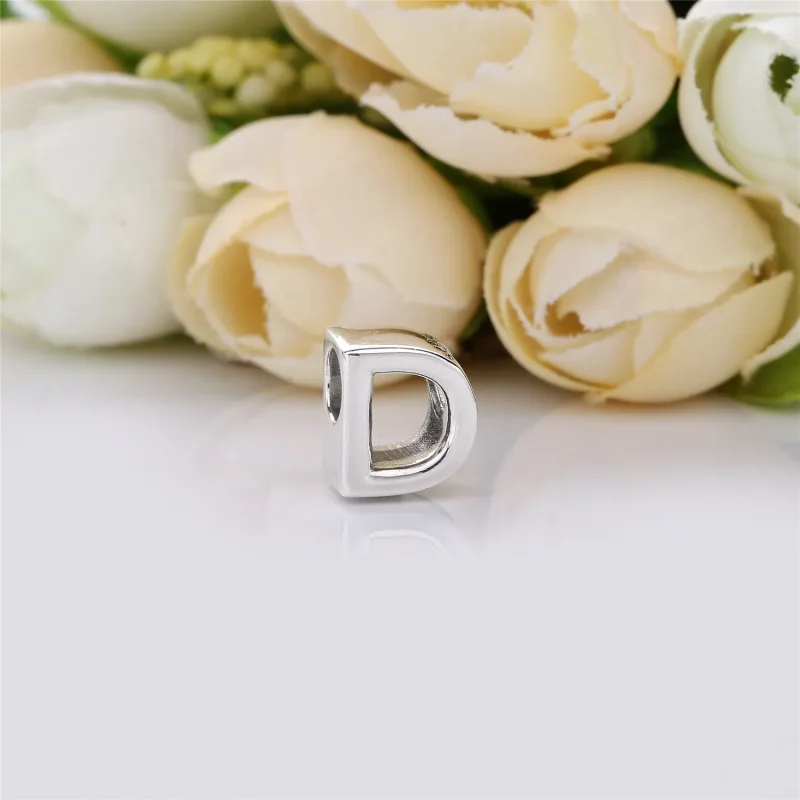 (bilde for) Pandora Bokstaven D Alfabet Charm - 797458 - Vis 2
