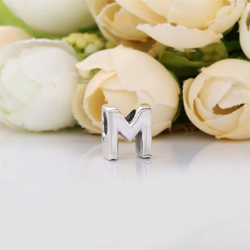 (bilde for) Pandora Bokstaven M Alfabet Charm - 797467 - Vis 2
