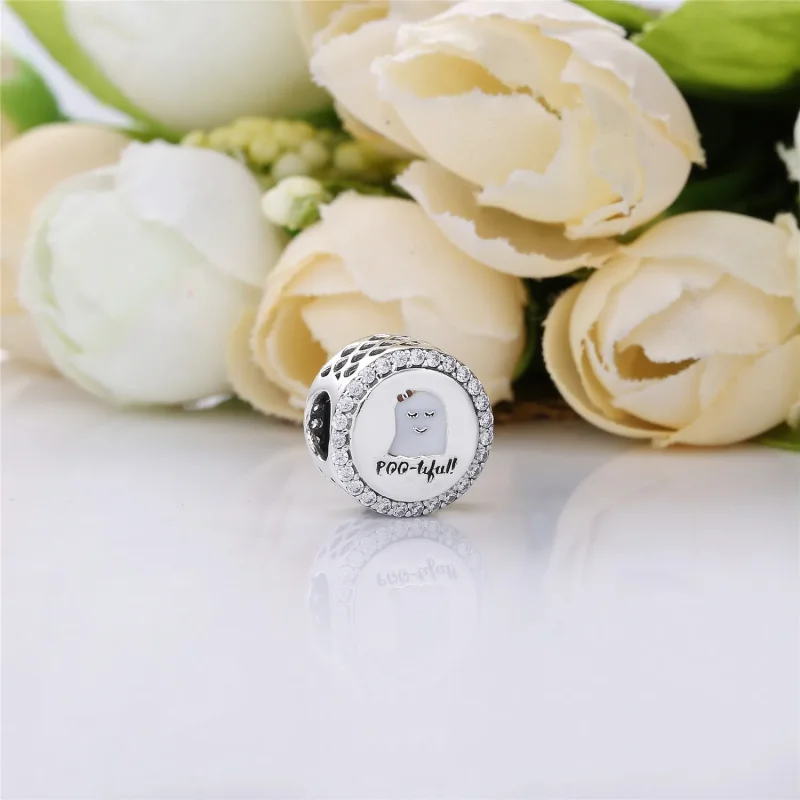 (bilde for) PANDORA Bootiful Charm, blandet emalje og klar CZ - ENG792016CZ_20 - Vis 2