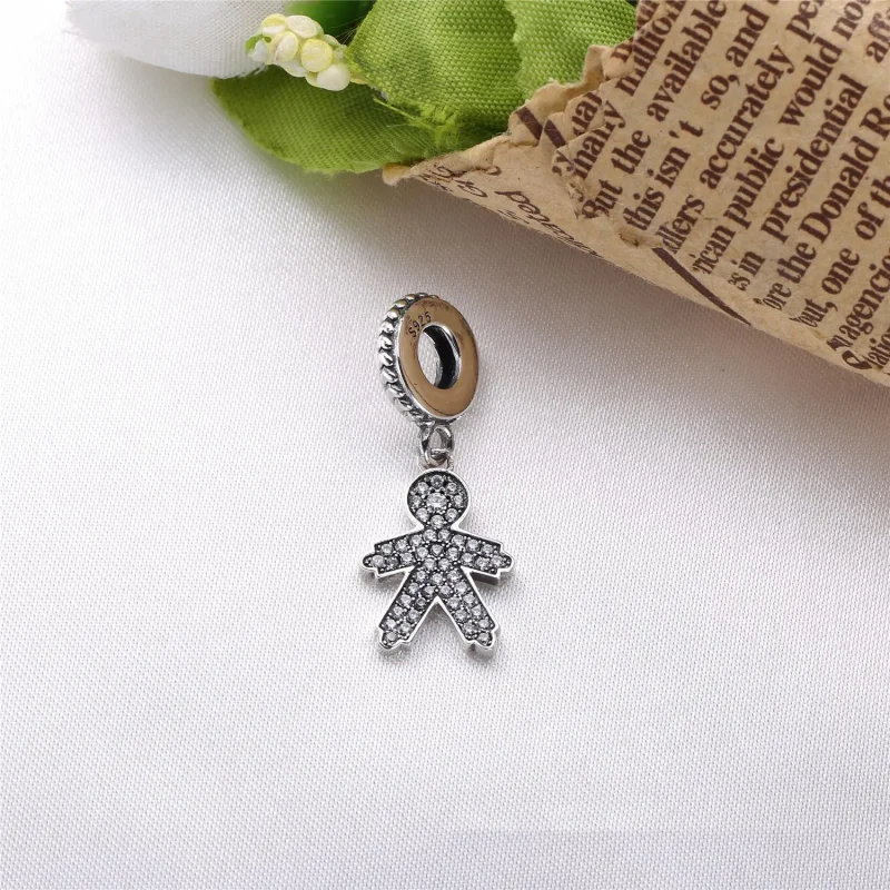 (bilde for) PANDORA Boy Dangle - 7ZL6TTbx - Vis 2