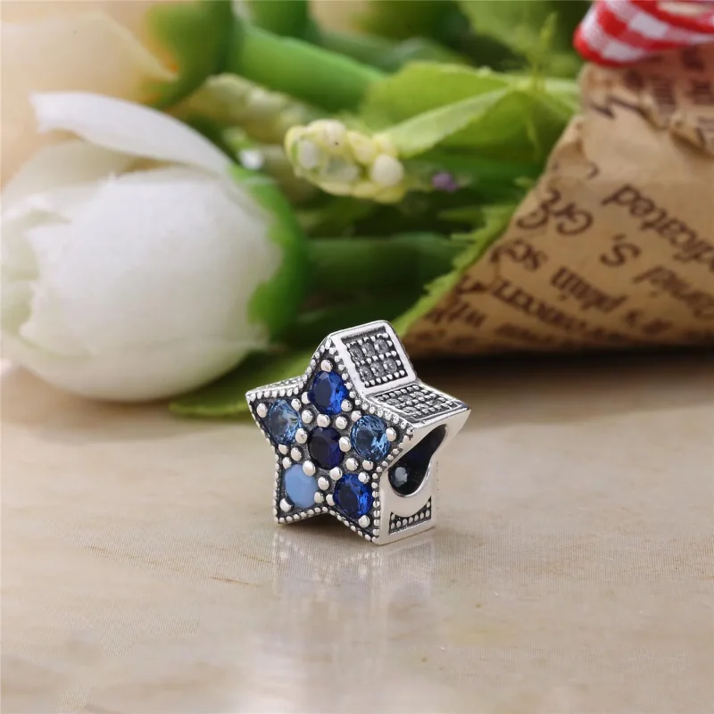 (bilde for) Pandora Bright Star Charm - 796379NSBMX - Vis 3