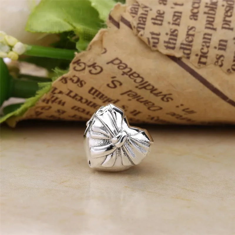 (bilde for) Pandora Brilliant Heart Bow Charm - 797303 - Vis 3