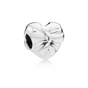 (bilde for) Pandora Brilliant Heart Bow Charm - 797303