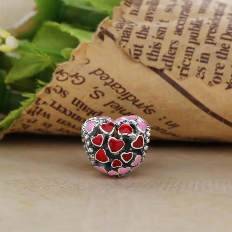(bilde for) Pandora Burst of Love Charm - 796557ENMX - Vis 2