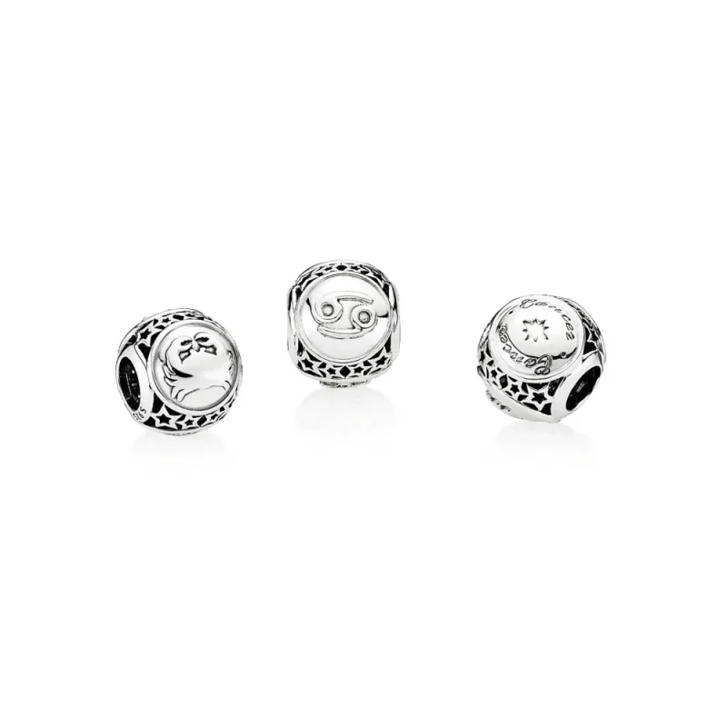 (bilde for) Pandora Cancer Star Sign Charm - 791939 - Vis 2