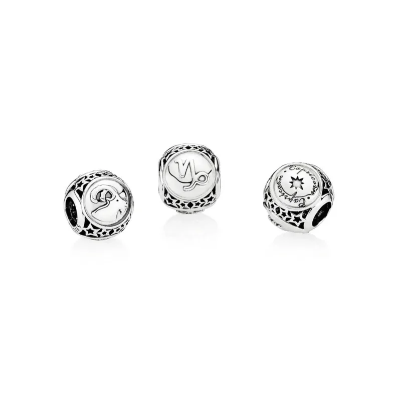 (bilde for) Pandora Capricorn Star Sign Charm - 791945 - Vis 2
