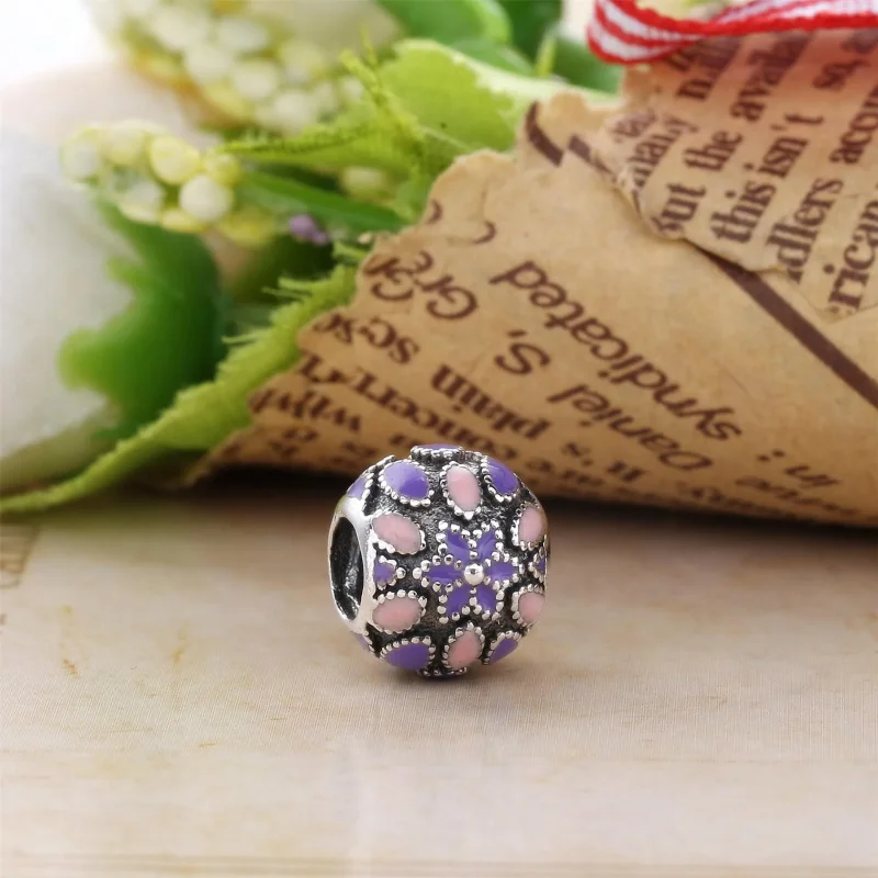 (bilde for) Pandora Cathedral Rose Charm - 791374ENMX - Vis 2