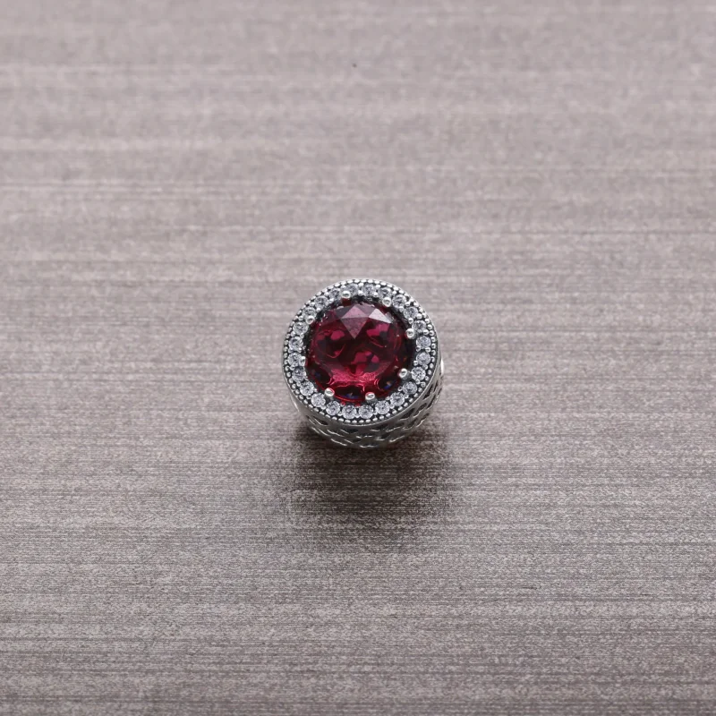 (bilde for) Pandora Cerise Radiant Hearts Charm - 791725NCC - Vis 2
