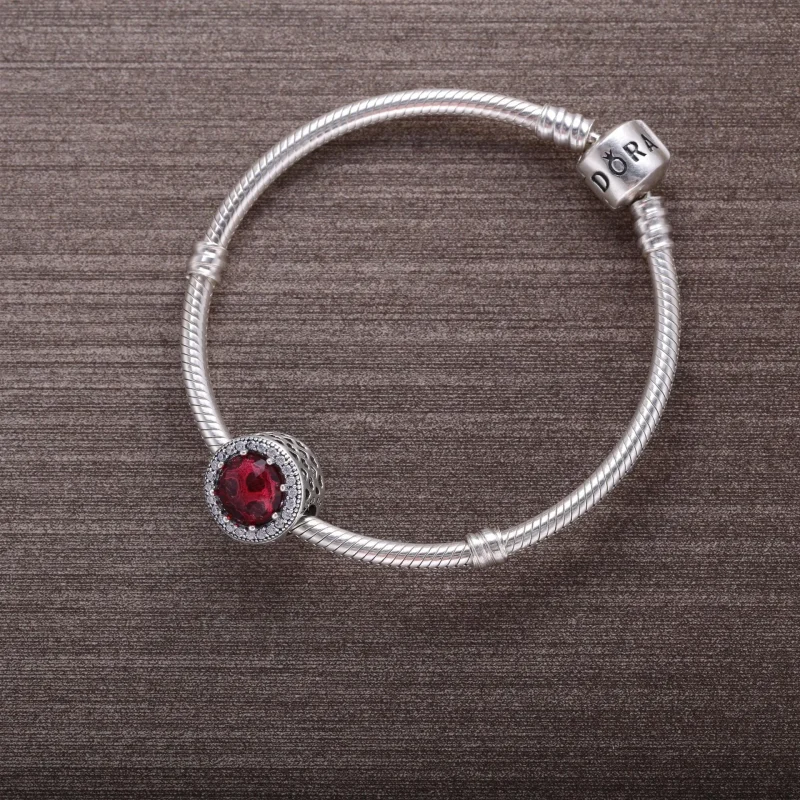 (bilde for) Pandora Cerise Radiant Hearts Charm - 791725NCC - Vis 4