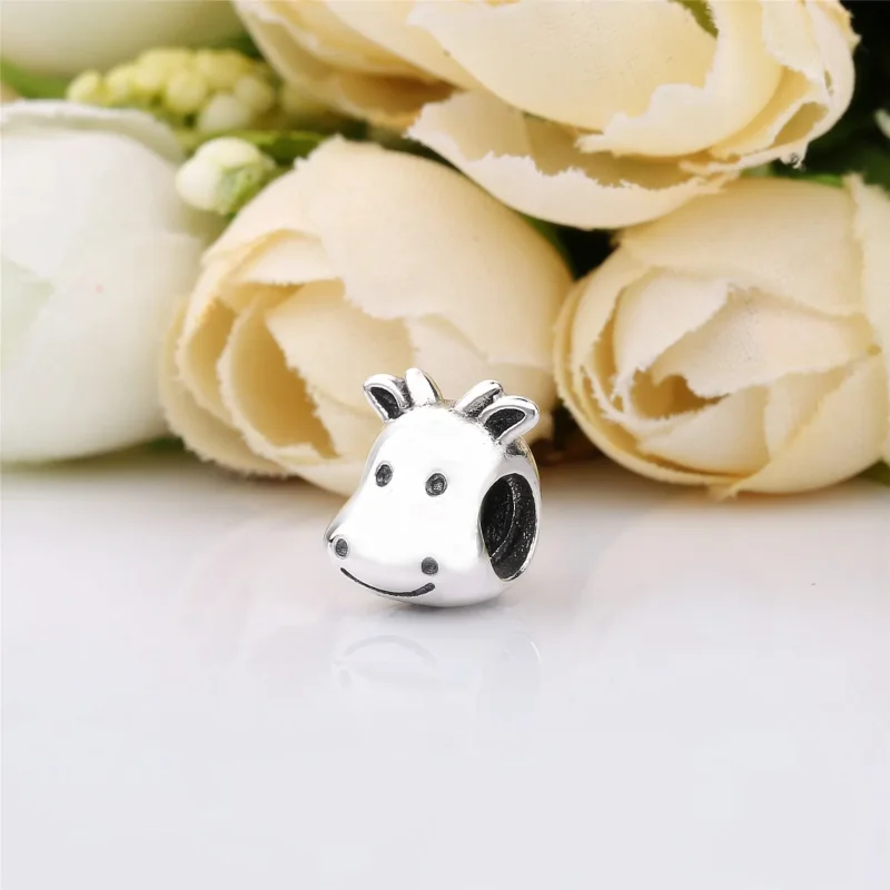 (bilde for) Pandora Cheerful Cow Charm - 791748 - Vis 3