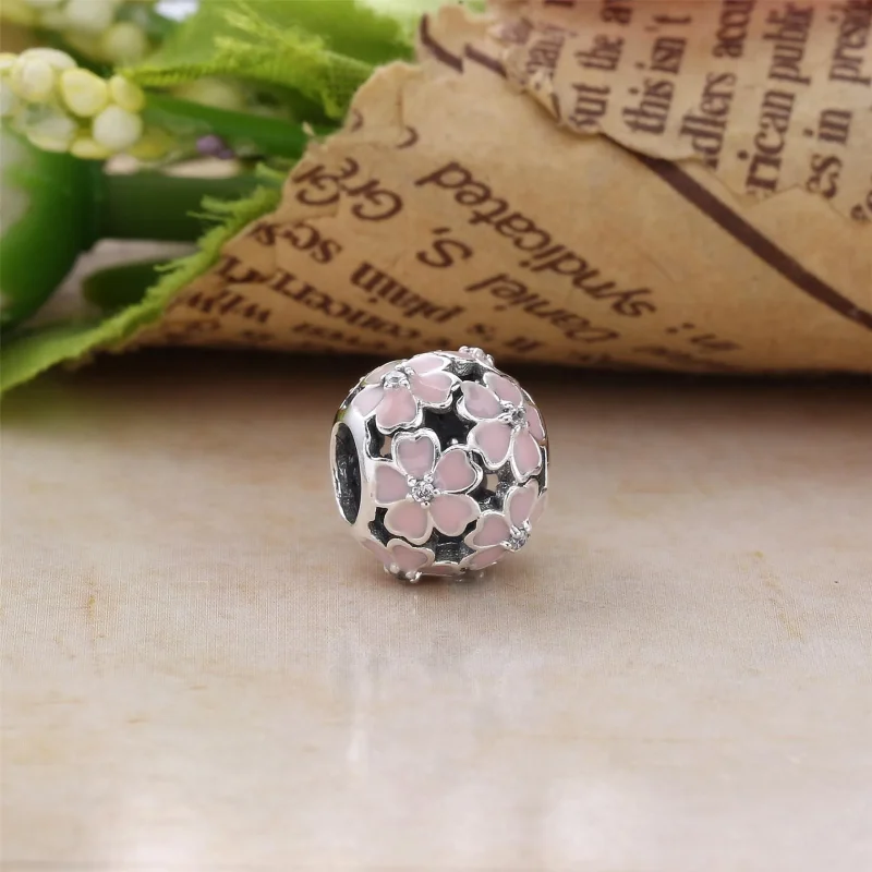 (bilde for) PANDORA Cherry Blossom Clip - 791826EN40 - Vis 3