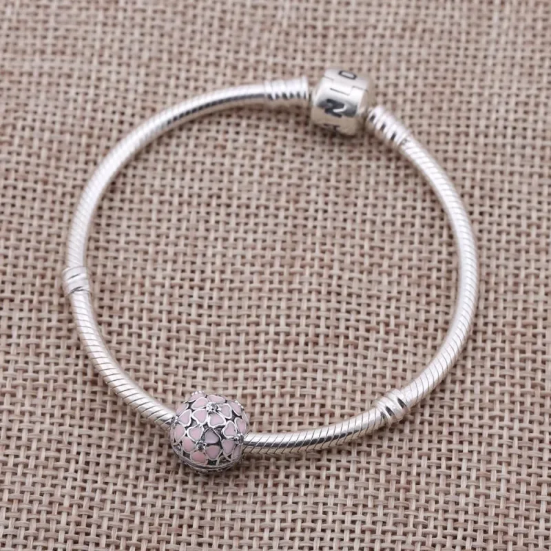 (bilde for) PANDORA Cherry Blossom Clip - 791826EN40 - Vis 6