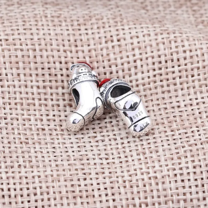 (bilde for) Pandora Christmas Stocking Charm - 791773CZ - Vis 2