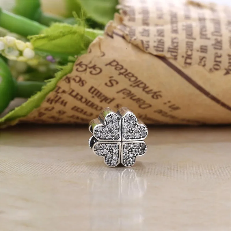 (bilde for) PANDORA Clover Charm - 791805CZA - Vis 2