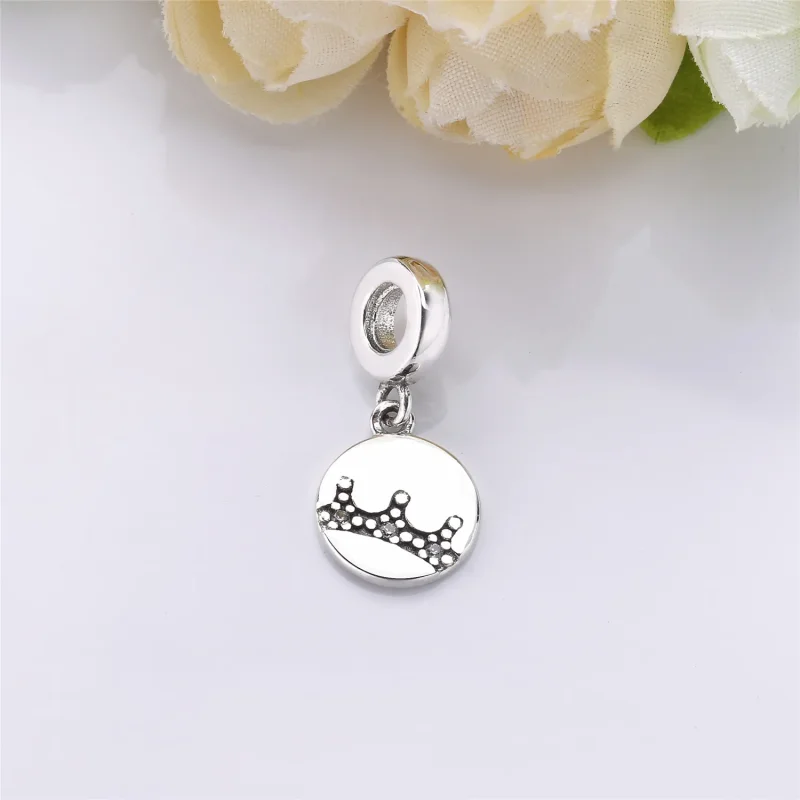 (bilde for) Pandora Crown ESSENCE COLLECTION dingler i sølv med klare cubic zirconia - 79762 - Vis 2