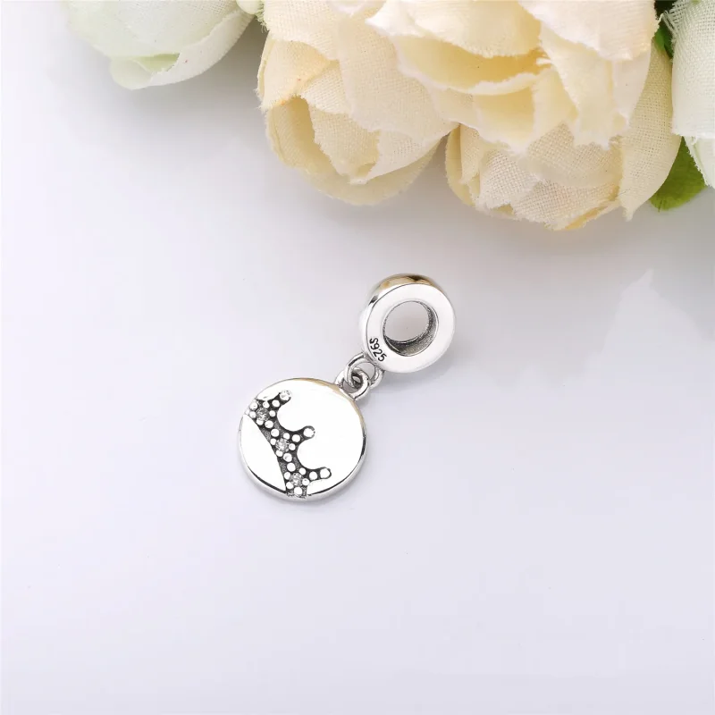 (bilde for) Pandora Crown ESSENCE COLLECTION dingler i sølv med klare cubic zirconia - 79762 - Vis 3