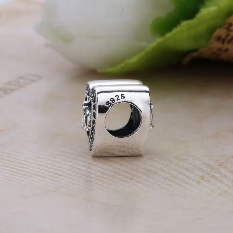 (bilde for) PANDORA Crown Heart Charm - PX00274-1 - Vis 2