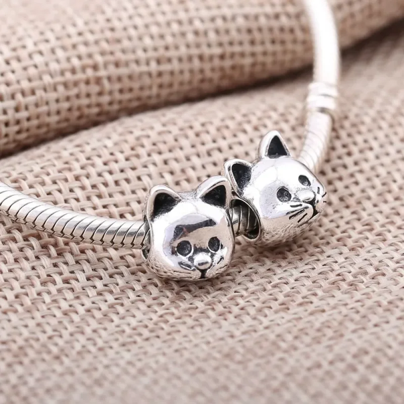 (bilde for) Pandora Curious Cat Charm - 791706 - Vis 2