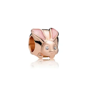 (bilde for) Pandora Cute Bunny Charm - 787061EN160