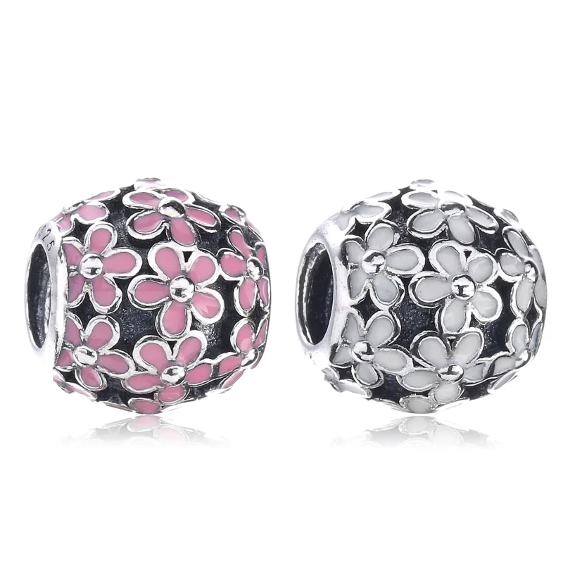 (bilde for) PANDORA Daisy Meadow Charm - 791494EN12B - Vis 5