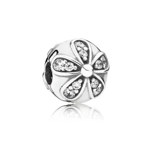 (bilde for) PANDORA Dazzling Daisies Clip Charm - 791493CZ