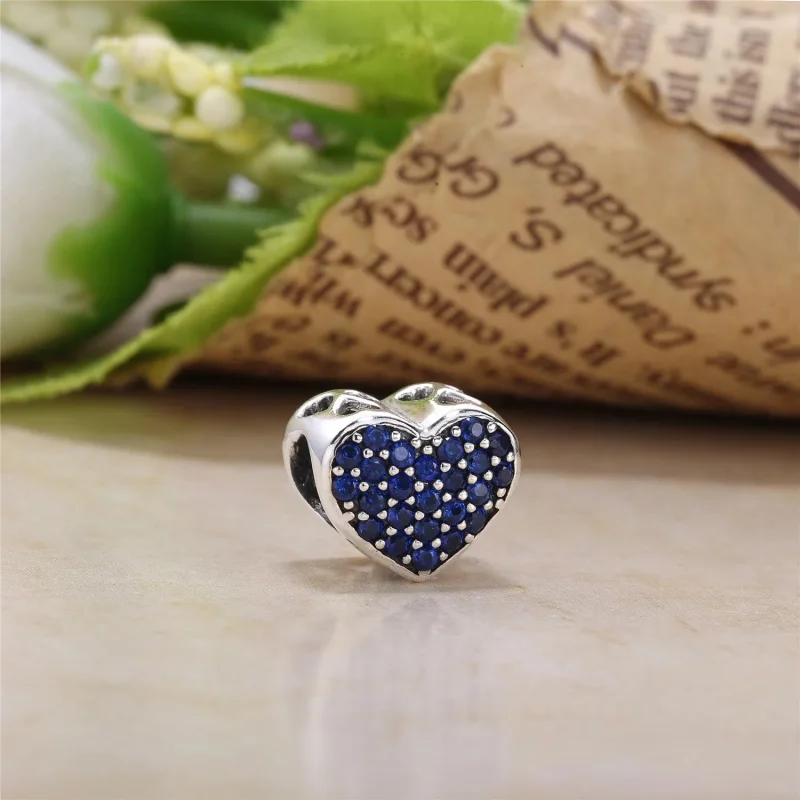 (bilde for) PANDORA Dazzling Heart Charm - PX0063-1 - Vis 4