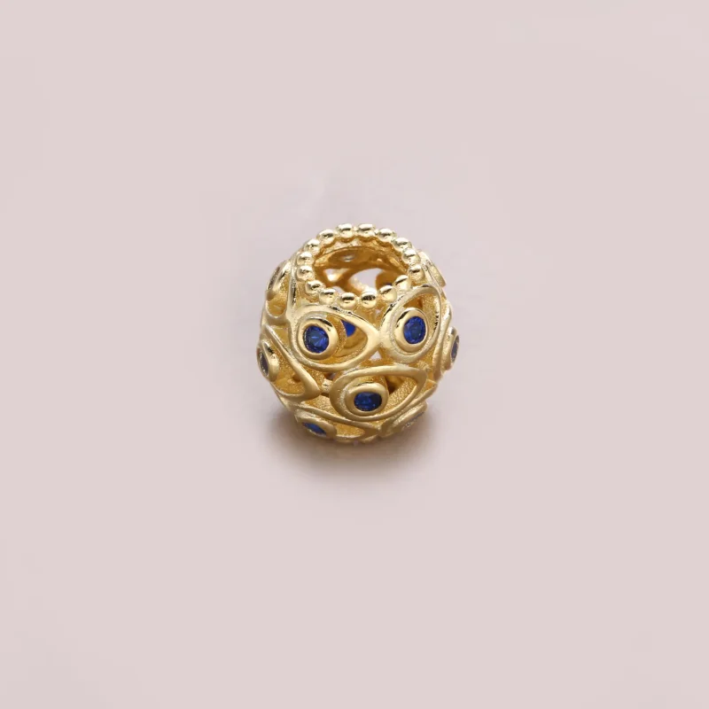 (bilde for) Pandora Deep Blue Sea Charm - 750817TPP - Vis 2