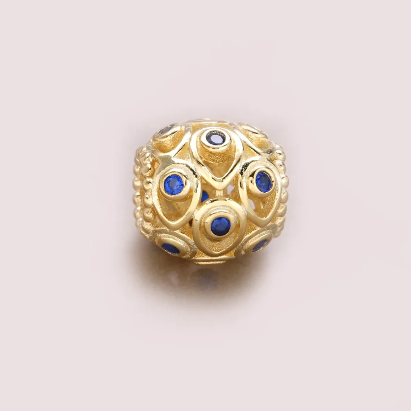 (bilde for) Pandora Deep Blue Sea Charm - 750817TPP - Vis 3
