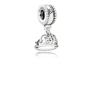 (bilde for) Pandora Disney Askepott tiara sølv dingle - 791570