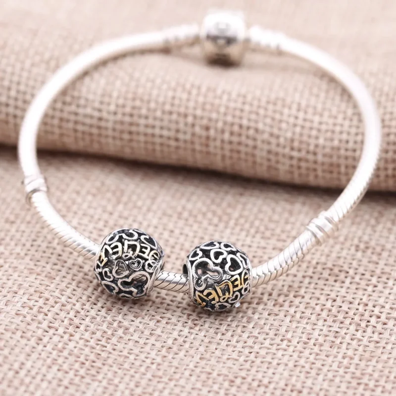 (bilde for) Pandora Disney DREAM silver charm with 14k - 791438 - Vis 2