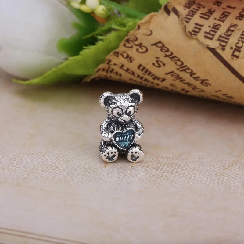 (bilde for) Pandora Disney Duffy silver charm with blue enamel - 792129EN128 - Vis 2