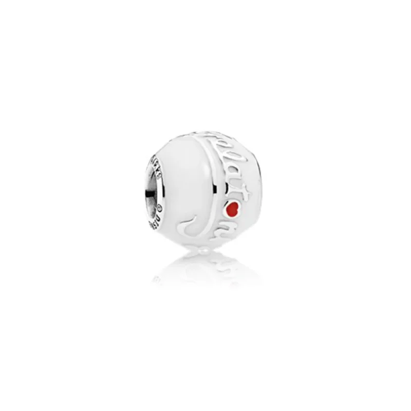 (bilde for) Pandora Disney Gelatoni silver charm with white, black, red, green, pink and min - Vis 4