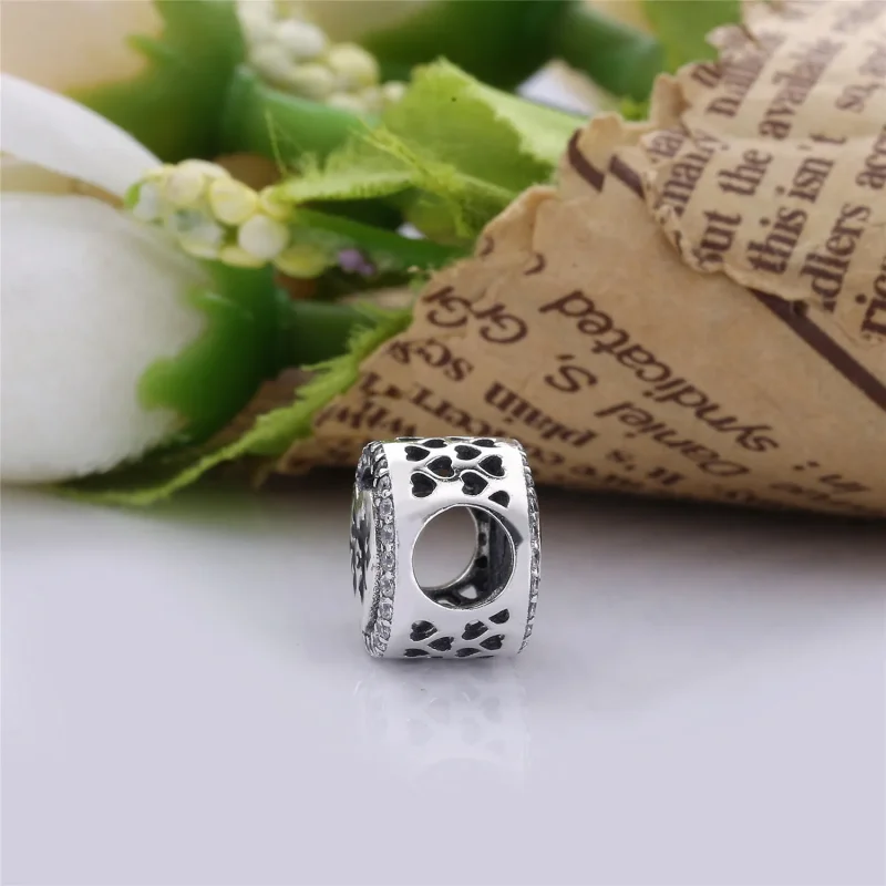 (bilde for) Pandora Disney, Mickey & Minnie Love Charm - 791957CZ - Vis 3