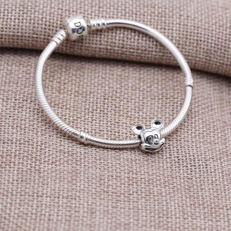 (bilde for) Pandora Disney Mickey silver charm - 791586 - Vis 2