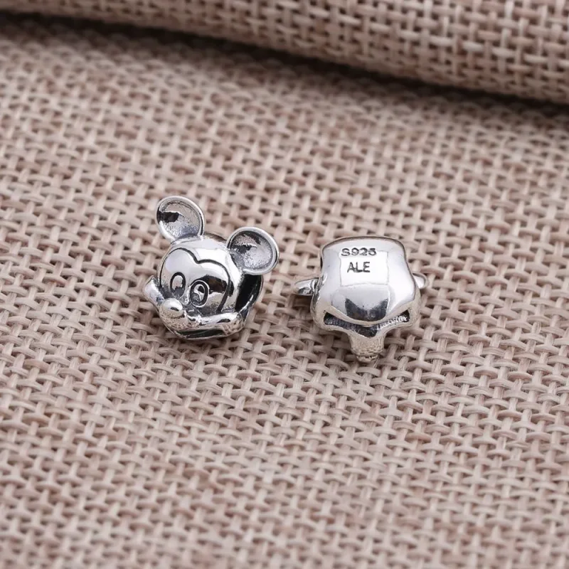 (bilde for) Pandora Disney Mickey silver charm - 791586 - Vis 3