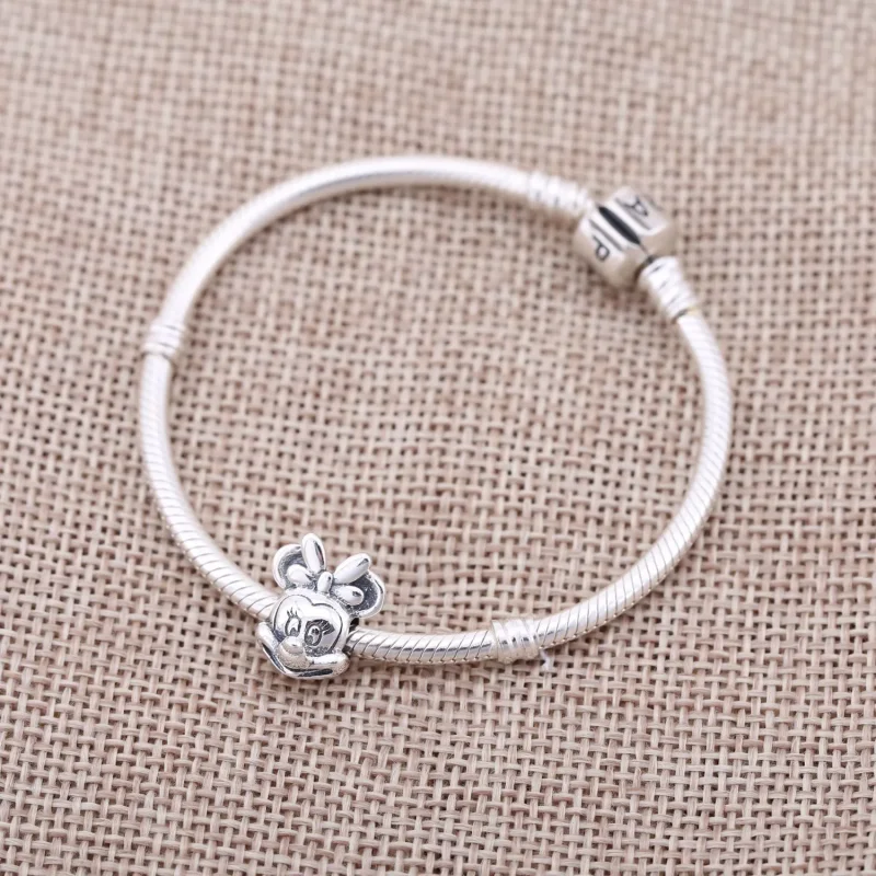 (bilde for) Pandora Disney Minnie silver charm - 791587 - Vis 2