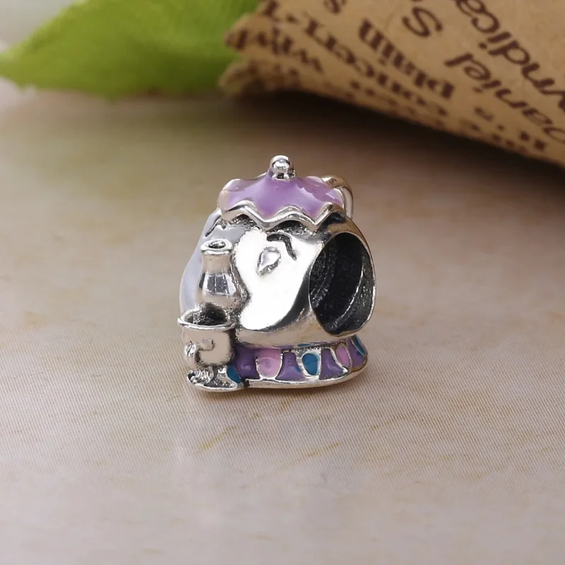 (bilde for) Pandora Disney, Mrs. Pott & Chip Charm - 792141ENMX - Vis 3
