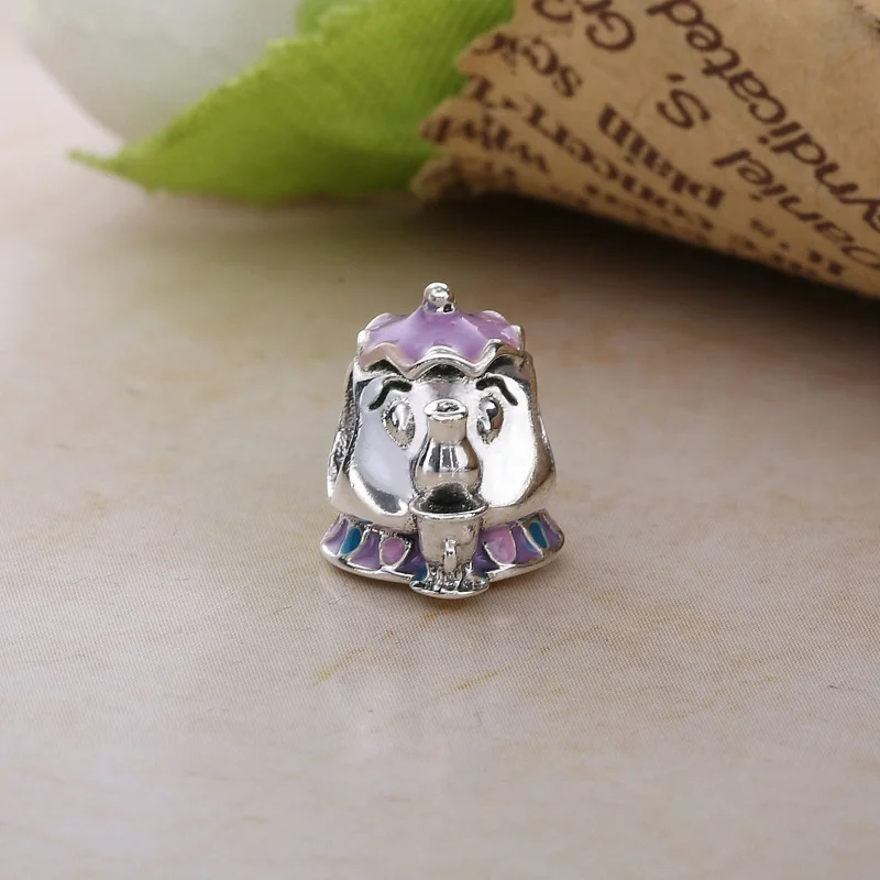 (bilde for) Pandora Disney, Mrs. Pott & Chip Charm - 792141ENMX - Vis 4