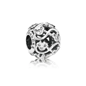 (bilde for) Pandora Disney openwork Minnie & Mickey infinity silver charm with cubic zirconia - 791462CZ