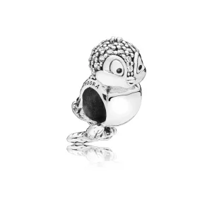 (bilde for) Pandora Disney Snow White bird silver charm with clear cubic zirconia - 797166CZ