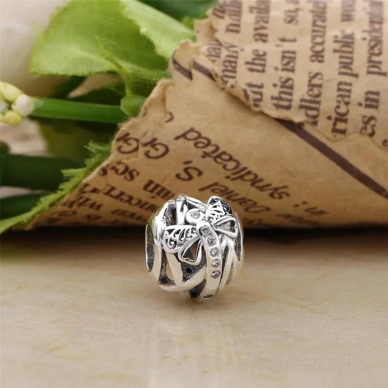 (bilde for) Pandora Dreamy Dragonfly Charm - 797025CZ - Vis 3