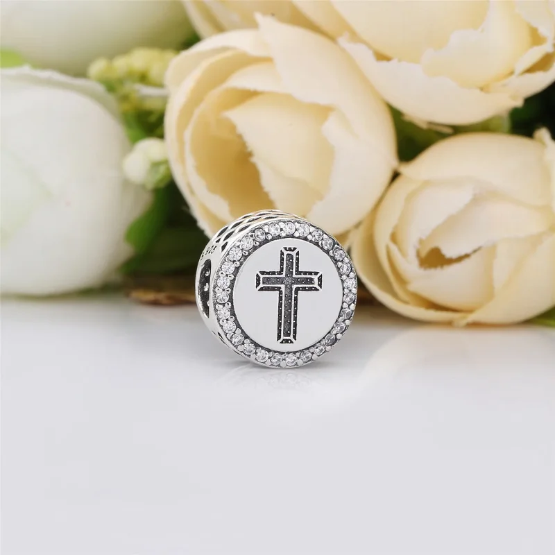 (bilde for) PANDORA Faith Cross Charm - ENG792016CZ_2 - Vis 2