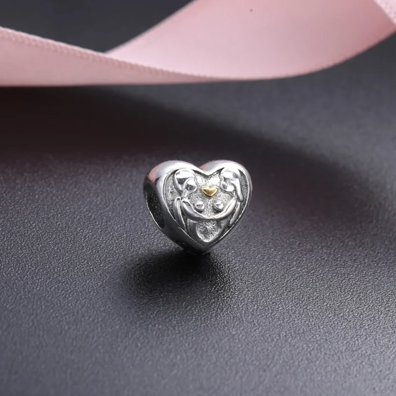 (bilde for) Pandora Familiens hjerte Charm - 791771 - Vis 2
