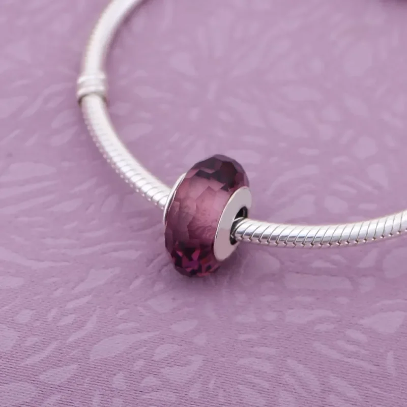 (bilde for) PANDORA Fascinerende lilla sjarm, Murano-glass - PL00018-1 - Vis 2