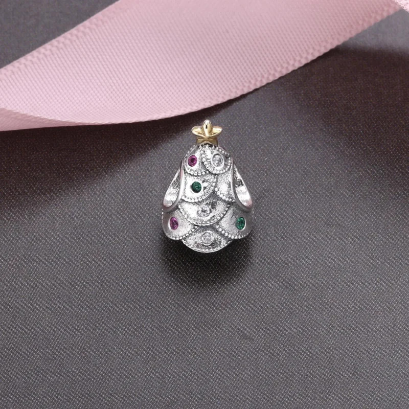 (bilde for) Pandora Festive Tree Charm - 791999CZRMX - Vis 2