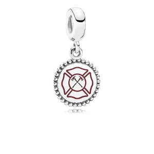 (bilde for) PANDORA Firefighter Dangle Charm, Blandet emalje - ENG791169_55