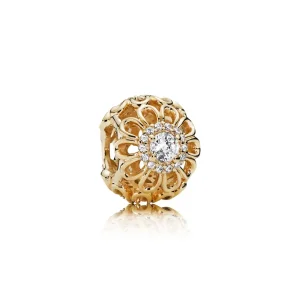 (bilde for) Pandora Floral Brilliance Openwork Charm - 750836CZ